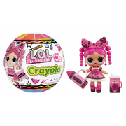 L.O.L. Surprise! Loves Crayola - Tots Doll (Single Random Pick) — product and packaging
