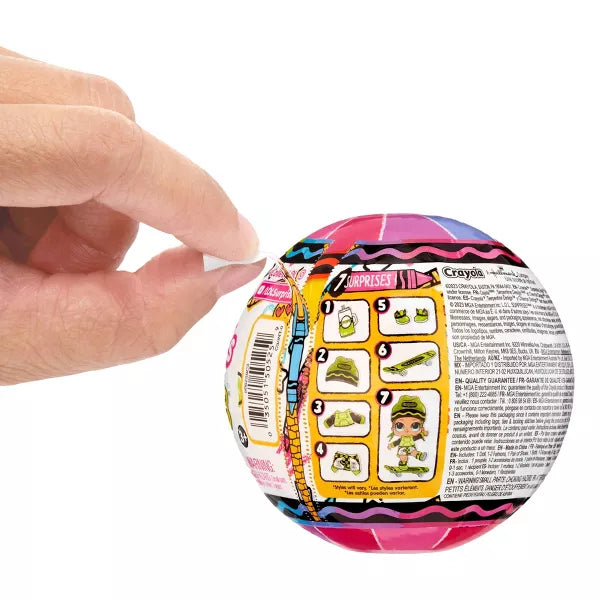 L.O.L. Surprise! Loves Crayola - Tots Doll (Single Random Pick) — product detail