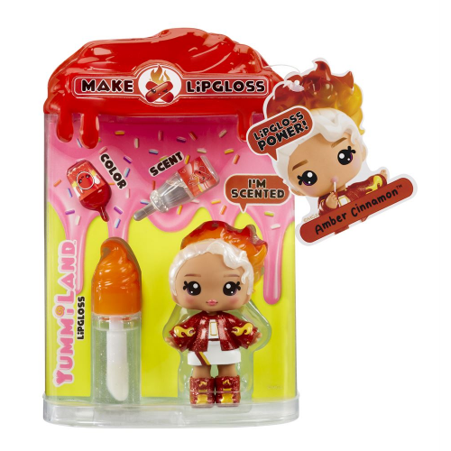 Yummiland - Lip Gloss Doll Series 2 with Mystery Chase (Single Random Pick) — product and packaging