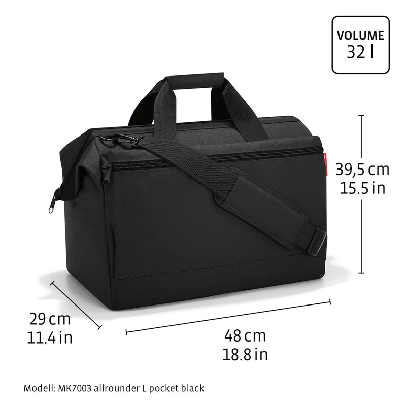 REISENTHEL - Allrounder L pocket-Black