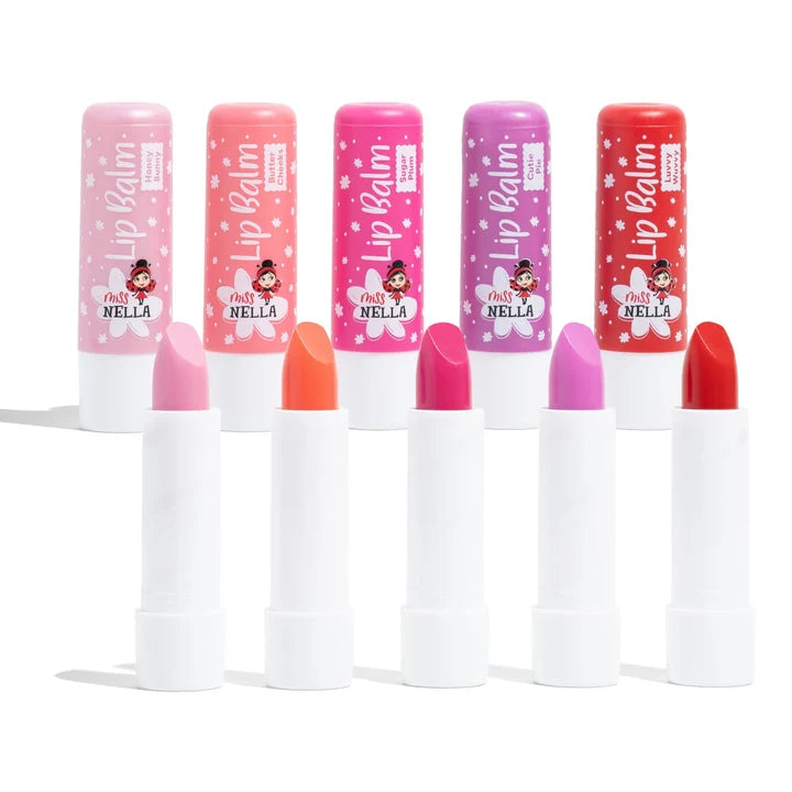 Miss Nella - Lot de 3 baumes à lèvres (Cutie Pie, Honey Bunny, Luvvy Wuvvy)