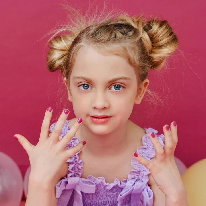 Miss Nella - Peel Off Nail Polish - Little Poppet - Purple