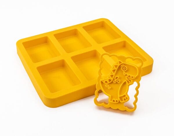 MOBI ice cream sandwich maker - T-Rex, yellow - kit