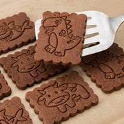 MOBI ice cream sandwich maker - T-Rex, yellow - product detail or serving example