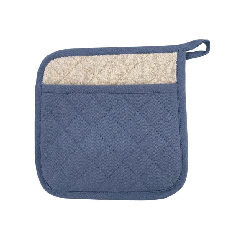 MU KITCHEN - Potholder Square Blue - Limolin 