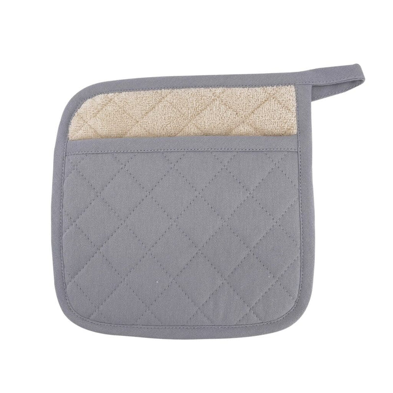 MU KITCHEN - Potholder Square Grey - Limolin 