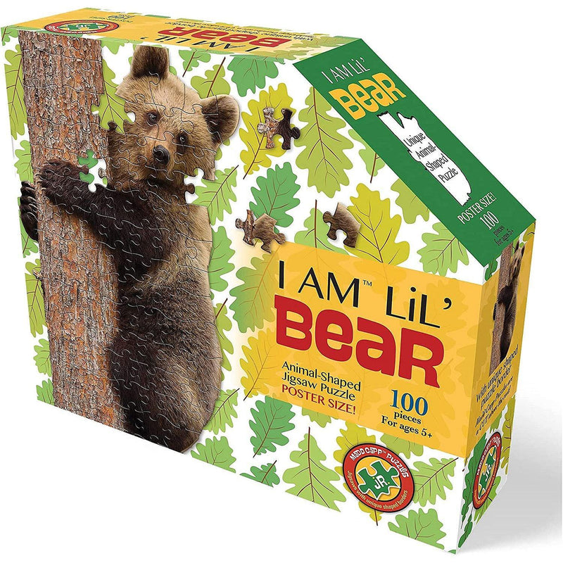 Madd Capp Puzzles - I Am Lil Bear (100-Piece Puzzle) - Limolin 