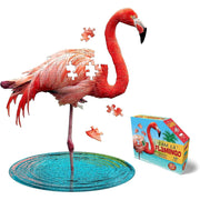 Madd Capp Puzzles - I Am Lil Flamingo (100-Piece Puzzle) - Limolin 