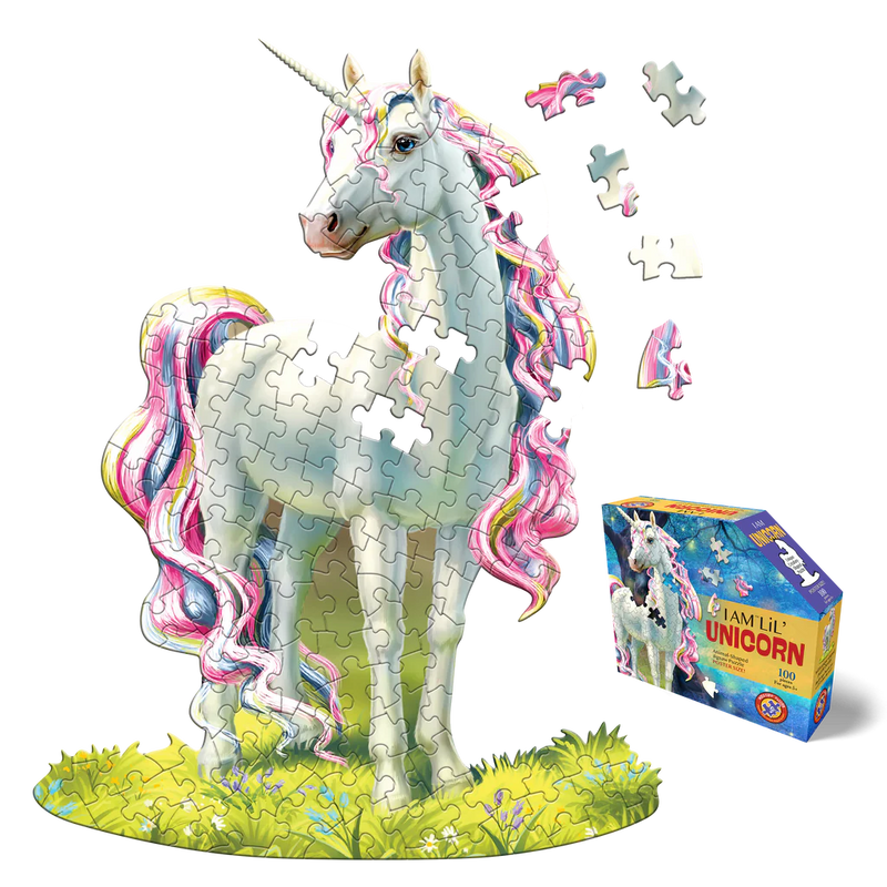 Madd Capp Puzzles - I Am Lil' Unicorn (100 Pc) - Limolin 
