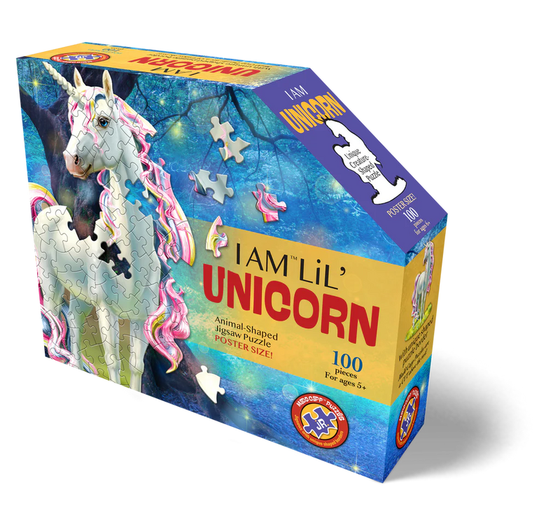 Madd Capp Puzzles - I Am Lil' Unicorn (100 Pc) - Limolin 