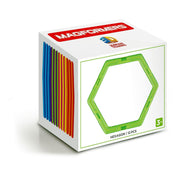 Magformers Hexagon Expansion 12-Piece Expansion Pack – retail packaging