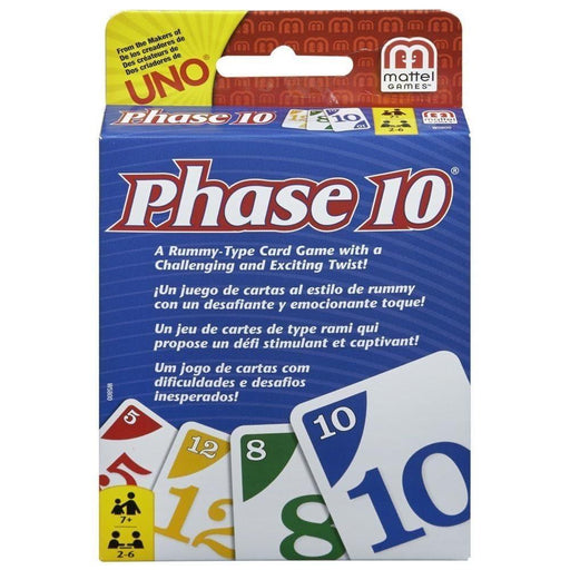 Mattel - Phase 10 - Card Game - Limolin 