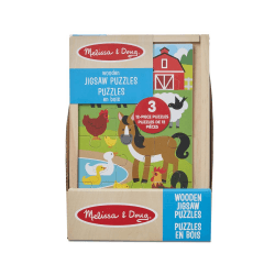 Melissa & Doug - Animals / Vehicles Jigsaws Puzzles (Assorted) - Limolin 