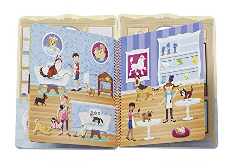 Melissa & Doug - Puffy Sticker Activity Book - Pets Place (8L) - Limolin 