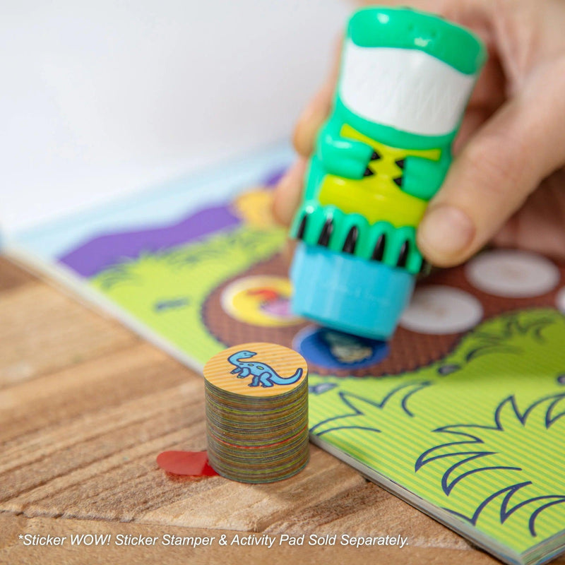 Melissa & Doug - Sticker WOW!® Refill Stickers – Dinosaur - Limolin 