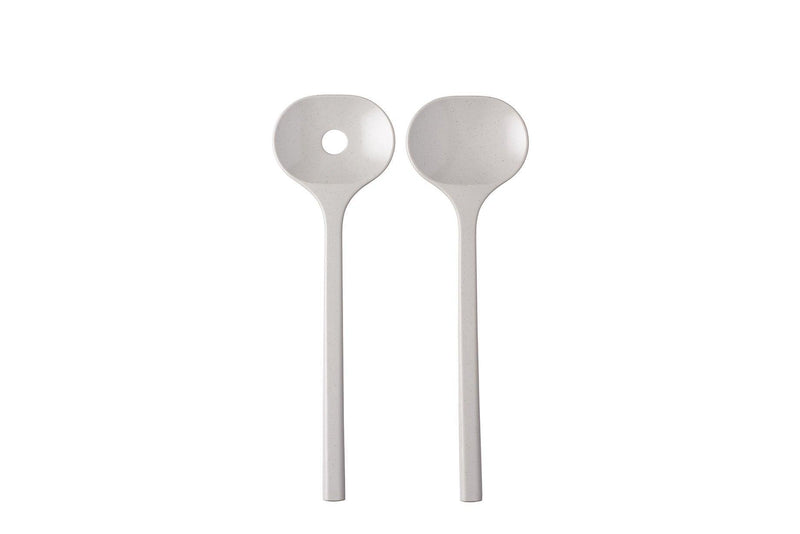 Mepal - Bloom - Salad Servers (Set of 2) - Pebble White