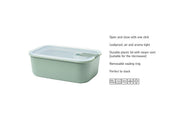 Mepal - Easyclip 3-Piece Storage Box (2X450 + 1000 Ml) - Limolin 