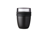 Mepal Ellipse Lunch Pot, 500 mL + 200 mL - Nordic Black - product view