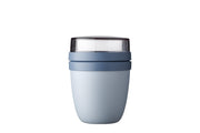 Mepal Ellipse Lunch Pot, 500 mL + 200 mL - Nordic Blue - product view