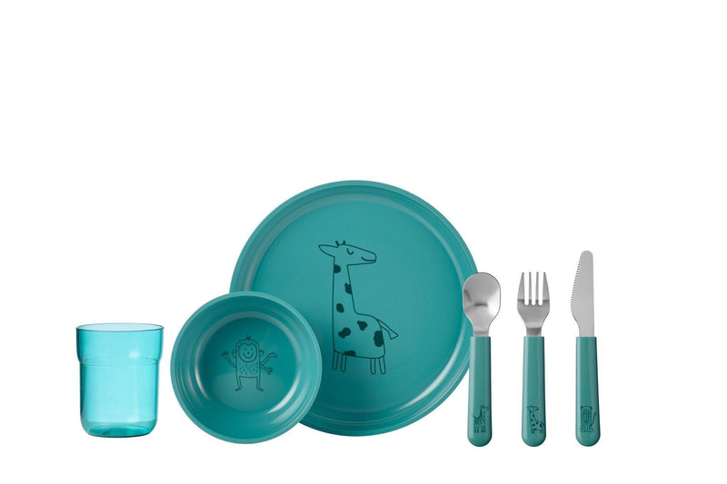 Mepal - Mio Children's Dinnerware 6-Piece Set - Limolin 