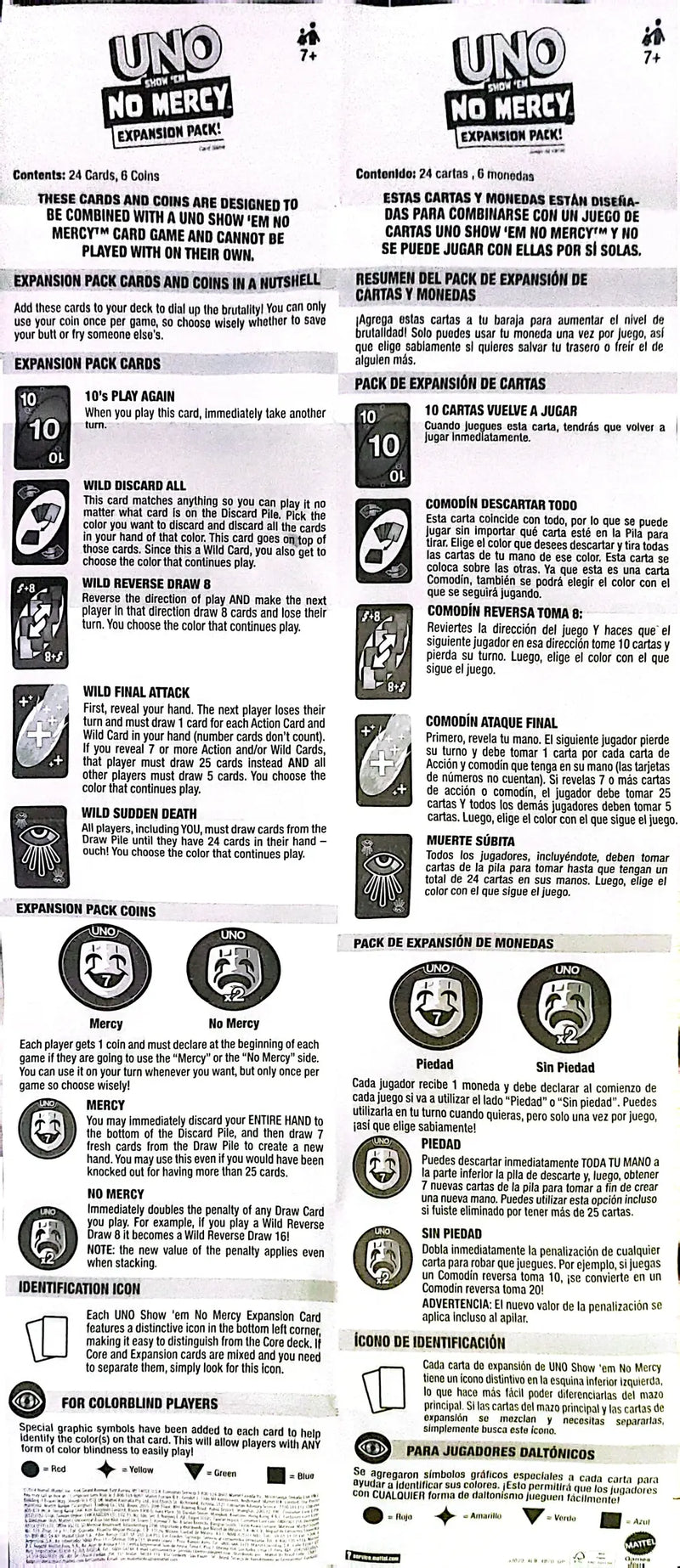 UNO - Show 'Em No Mercy Expansion Pack
