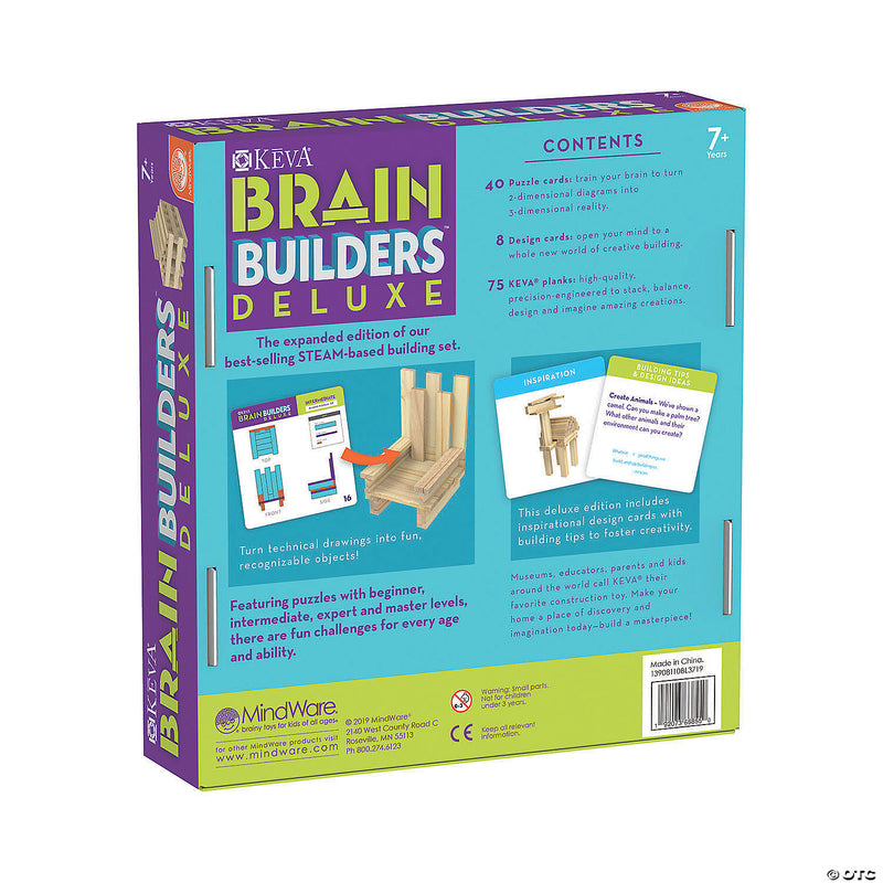 Mindware - KEVA Brain Builders - Deluxe - Limolin 