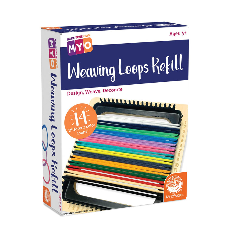 Mindware - Make-Your-Own Weaving Loops Refill - Limolin 