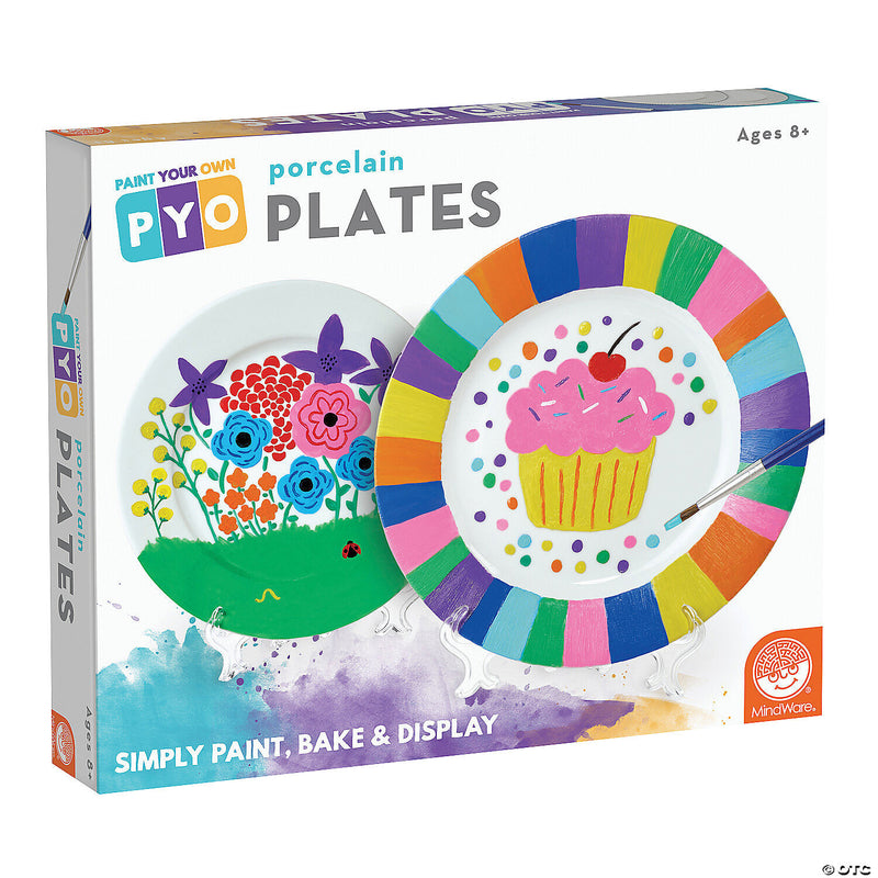 Mindware - Paint - Your - Own Porcelain Plates - Limolin 
