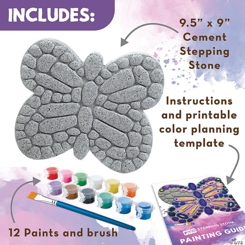 Mindware - Paint - Your - Own Stepping Stone - Butterfly - Limolin 