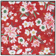 Now Designs - Amaryllis Christmas Recycled Microfibre Dishcloth - single cloth