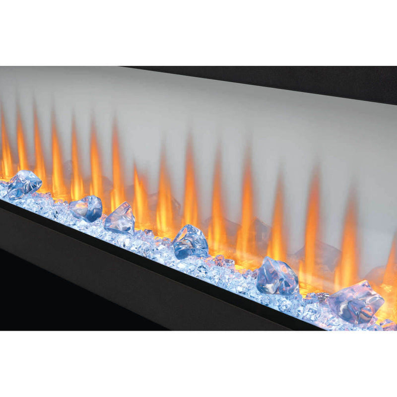 Napoleon - CLEARion Elite See-Through Electric Fireplace - NEFBD50HE (BD50HE) - detail view.