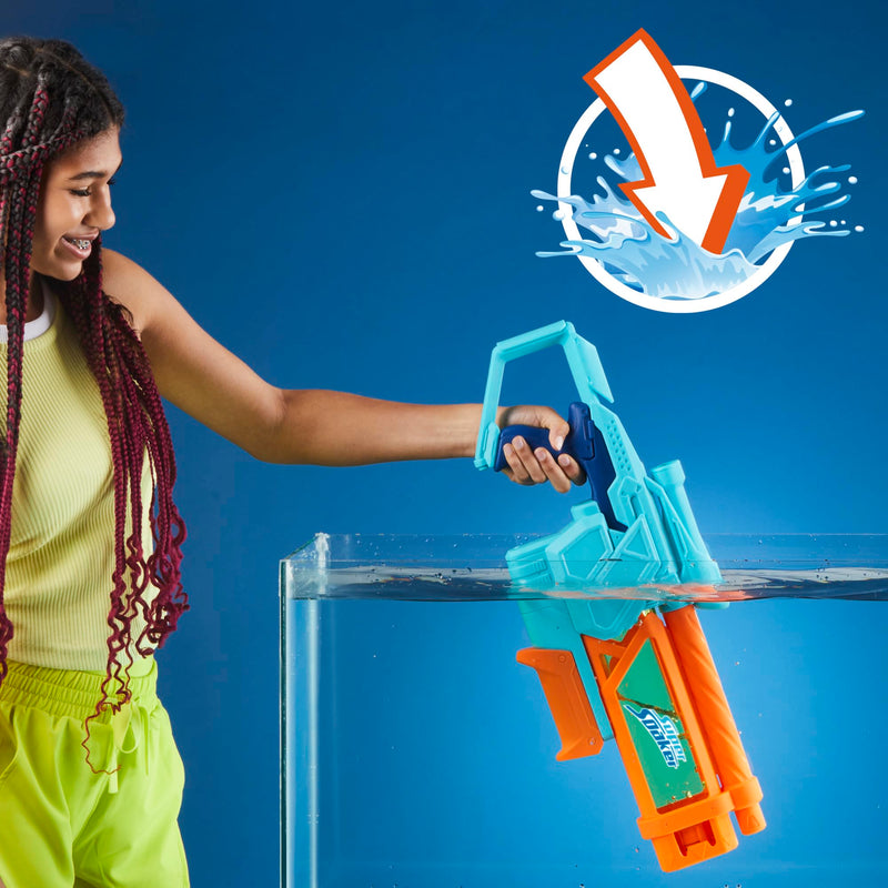 NERF - Super Soaker Mega Dunk-Fill Water Blaster - Limolin 