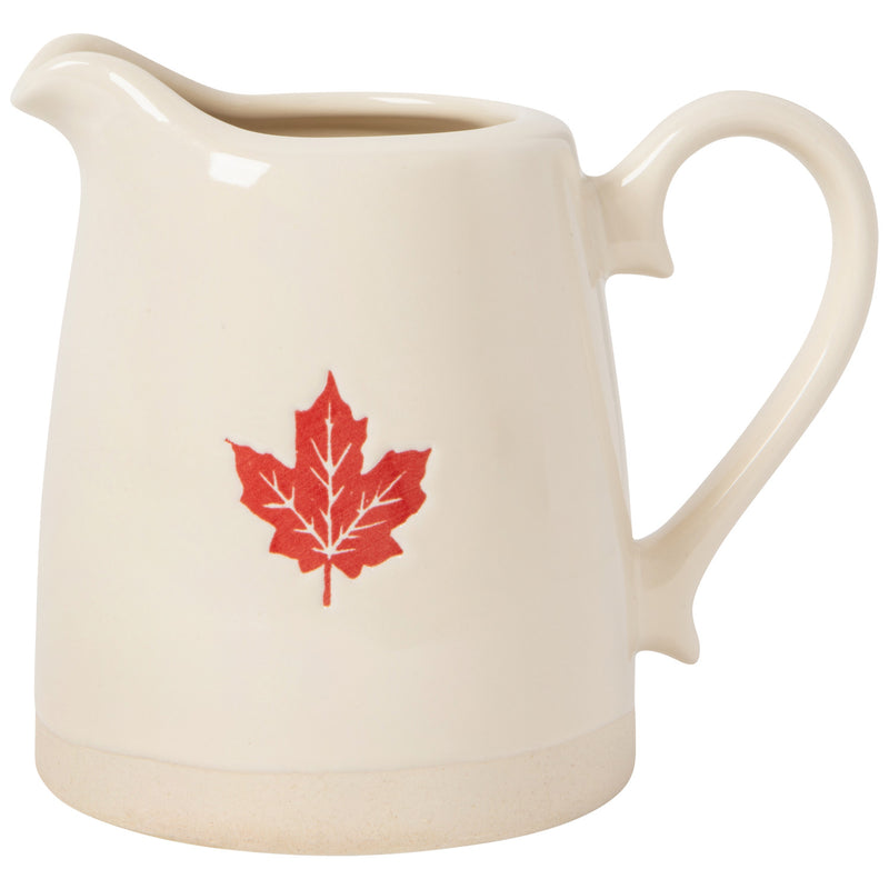 Now Designs Canadiana Maple Leaf Syrup Pitcher / Creamer