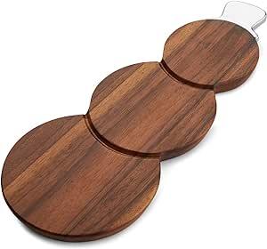 Nambe - Holiday-Snowman Cheese Board - Limolin 