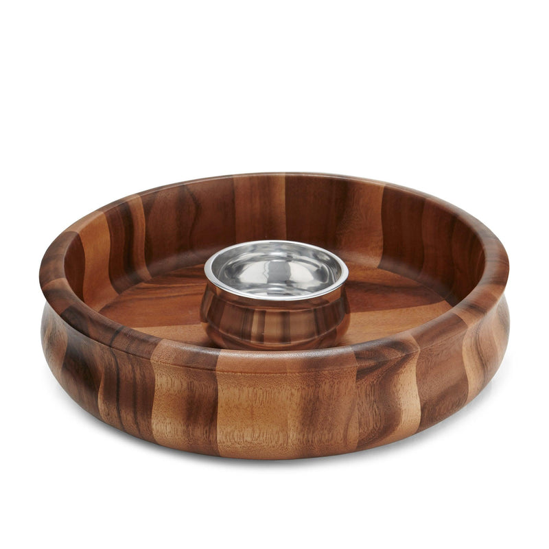 Nambe - Nara Chip & Dip 13" - Limolin 