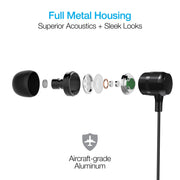Naztech - Platinum High Fidelity USB-C Earbuds Black - Limolin 