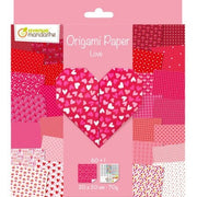 Origami Paper Love pack of  60 Sheets (7.9 x 7.9 in)