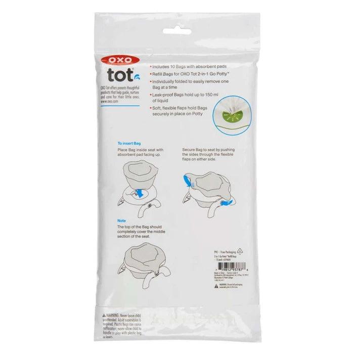 OXO - Potty Replacement Bags (10 Pcs) - Limolin 