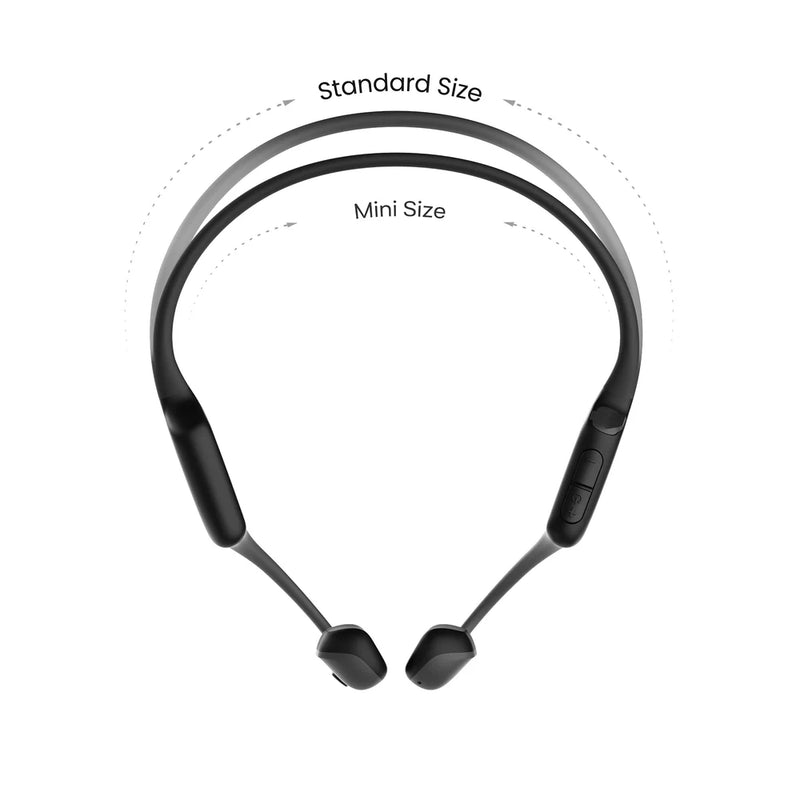 Shokz – OpenRun Air 2 Casque Bluetooth Noir avec micro à conduction osseuse – Léger – Étanchéité IP67