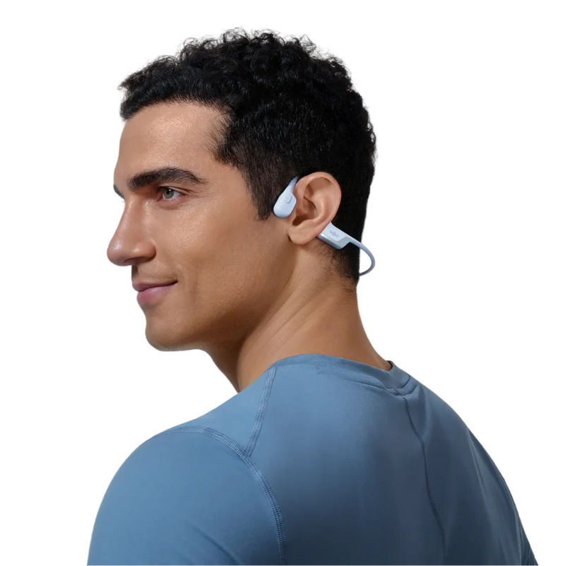 Shokz – OpenRun Air 2 Casque Bluetooth Noir avec micro à conduction osseuse – Léger – Étanchéité IP67