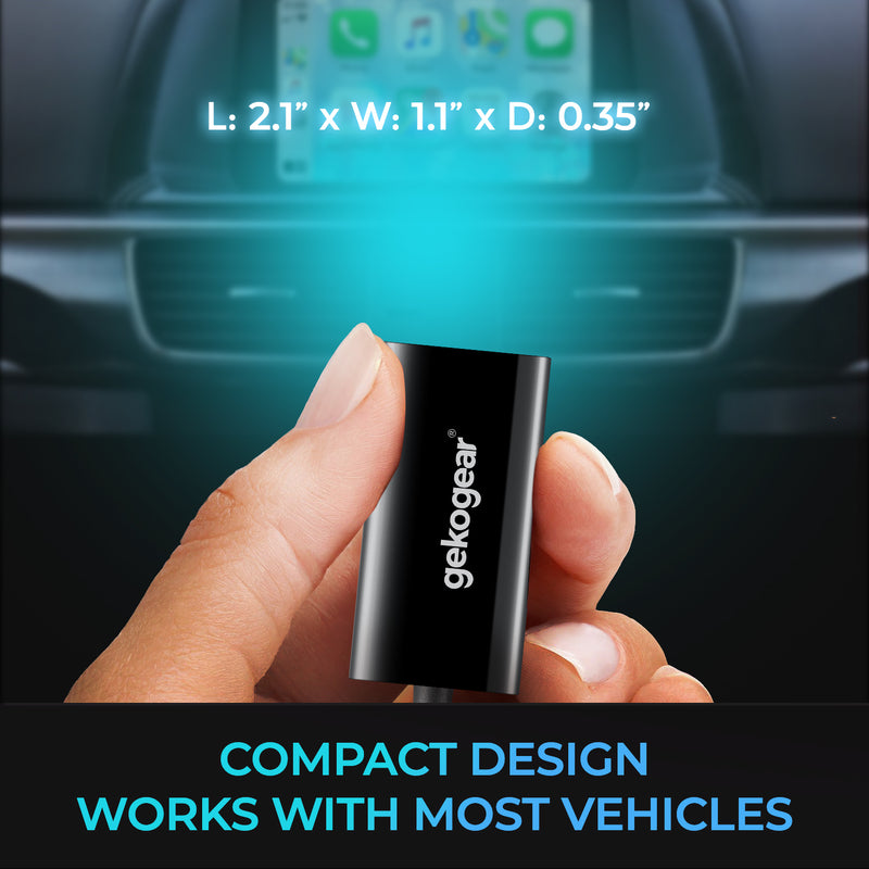 GekoGear – Dongle USB sans fil Orbit A200 compatible avec Android Auto, connexion USB-A ou USB-C