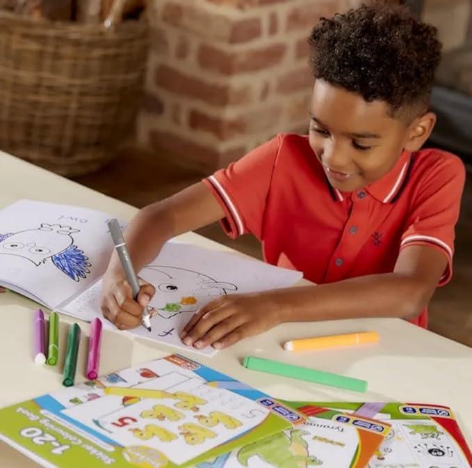 Orchard Toys - Cahier de coloriage et autocollants | La ferme