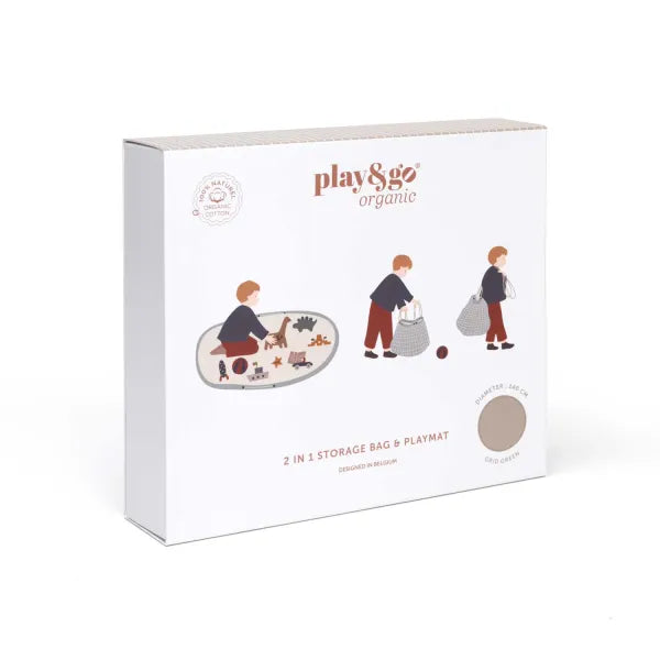 Play & Go - Organic : Grille moutarde - 140 cm
