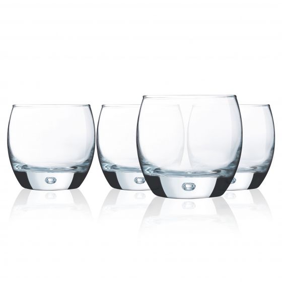 Luminarc – Oxygen Old Fashioned Glasses – 10.75 fl oz – 4 Pieces – product view