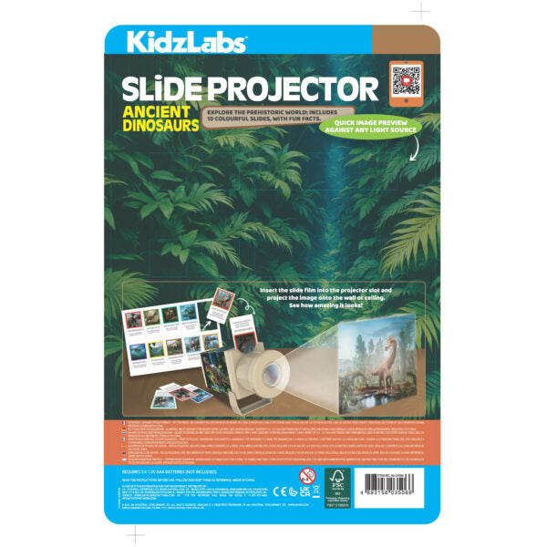 4M - PROJECTEUR DE DIAPOSITIVES/DINOSAURES ANCIENS