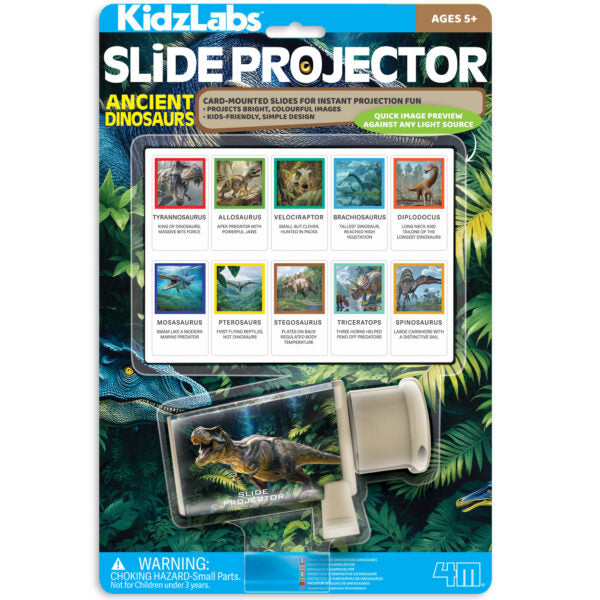 4M - PROJECTEUR DE DIAPOSITIVES/DINOSAURES ANCIENS