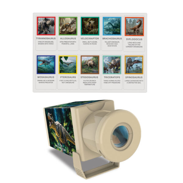 4M - PROJECTEUR DE DIAPOSITIVES/DINOSAURES ANCIENS