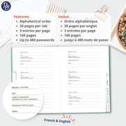 Pierre Belvedere - PASSWORD NOTEBOOK - 5 STARS - Limolin 