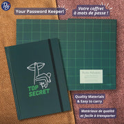 Pierre Belvedere - PASSWORD NOTEBOOK - TOP SECRET - Limolin 