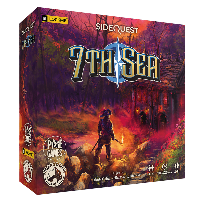 PIXIES GAMES - Side Quest - 7Th Sea (Fr) - Limolin 